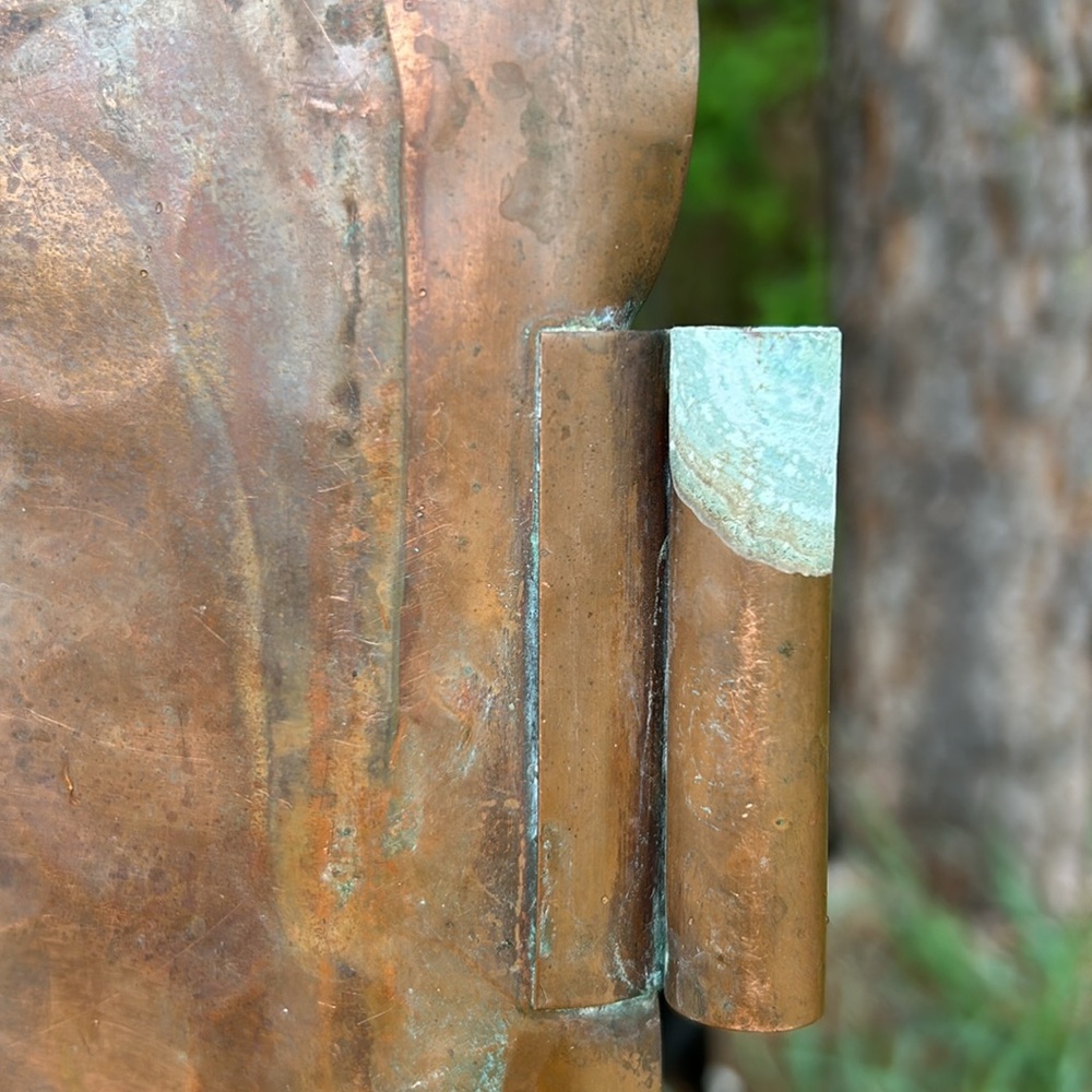 Antique Copper Serving Tray - Picture 4 of 9